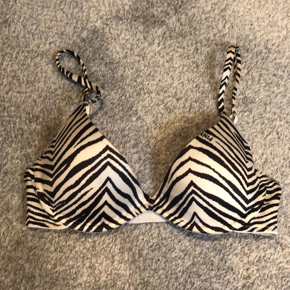 Victoria Secret zebra print bra